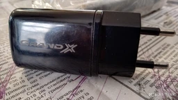 Зарядное устройство Grand-X CH-15B 5V 2.1A 2USB с защитой от перегрузки и перегрева Black