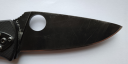 Кишеньковий ніж Spyderco Tenacious G-10 Black Blade (870431) фото від покупців 7