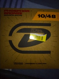 Струни для акустичної гітари Dunlop DAP1048 Phosphor Bronze Acoustic Guitar Strings (10-48)