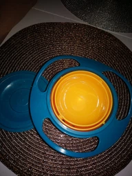 Непроливайка тарелка для детей, Universal Gyro Bowl фото от покупателей 3