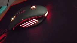 Миша A4Tech Q81 Bloody Neon XGlide Black USB + килимок фото від покупців 9
