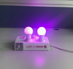 Лампочка Osram LED В40 4.5W 470Lm 2700К+RGB E14 пульт ДУ (4058075430853) фото от покупателей 18