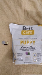 Cухой корм для щенков Brit Care Dog Hypoallergenic Puppy 1кг, с ягненком фото от покупателей 14