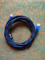 Кабель PowerPlant HDMI - HDMI 10 м, позолочені конектори, v1.4, Nylon Double ferrites (KD00AS1205) фото від покупців 10