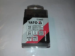 Набор отверточных насадок YATO 1/4" 25 мм 10 шт  (YT-04822) фото от покупателей 4