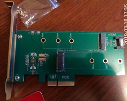 Адаптер Maiwo Multi-Size PCI-E to M.2 PCIe SSD / SATA to M.2 SATA SSD (KT015) фото от покупателей 8