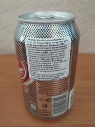 Упаковка безалкогольного напитка Dr Pepper Zero 0.33 л х 24 банки (8435185953704) фото от покупателей 3