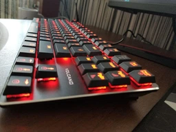 Клавиатура проводная Modecom Volcano Blade Ultra Slim (Kailh Brown Switch) USB (K-MC-BLADE-BROWN-RU) + Комплект ENG колпачков в подарок! фото от покупателей 13
