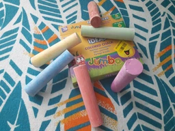 Набор мела Cool For School Jumbo 6 шт цветной (CF02632)
