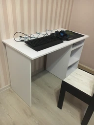 Стол письменный Компанит Ученик дуб крафт золотой