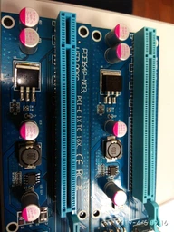 Адаптер-райзер Dynamode PCI-E x1 to 16x, 60 см USB 3.0 Cable SATA to 6Pin Power ver.006C (RX-riser-006c 6 pin) фото від покупців 2