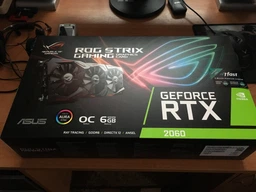 Видеокарта Asus PCI-Ex GeForce RTX 2060 ROG Strix O6G Gaming OC 6GB GDDR6 (192bit) (1860/14000) (2 x DisplayPort, 2 x HDMI 2.0b) (ROG-STRIX-RTX2060-O6G-GAMING)