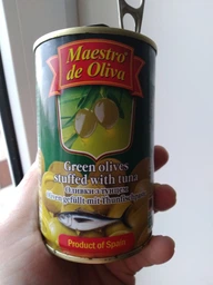 Оливки зеленые с тунцом Maestro de Oliva 300 г (8436024290059) фото от покупателей 2