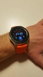 Силіконовий ремінець Watchbands для Samsung Gear S3 / Samsung Galaxy Watch 46mm Silver - зелений (WB001GREEN) фото від покупців 9