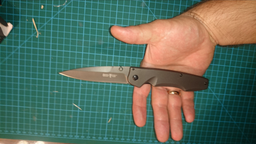 Карманный нож Grand Way DA 11- "GW" (titanium) фото от покупателей 5