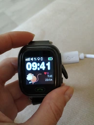 Детские телефон-часы c GPS Smart Baby Watch Q90 с прослушкой, трекером, Розовый фото от покупателей 7