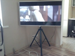Напольная стойка для телевизора ITech FS08-46T Black 37" - 70" фото от покупателей 16