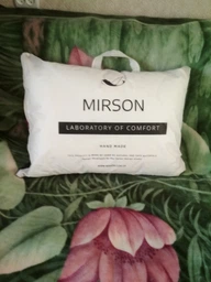 Подушка антиалергенна MirSon DeLuxe Thinsulate 100 м'яка 50x70 см (2200000008657) фото від покупців 5