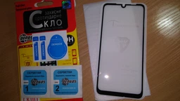 Защитное стекло для смартфона Xiaomi Redmi Note 7 DENGOS Black (TGFG-48) фото от покупателей 4