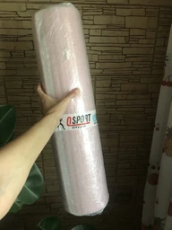 Коврик (каремат) для йоги, фитнеса и спорта OSPORT Спорт 8мм Красно-зеленый (FI-0083_RD)