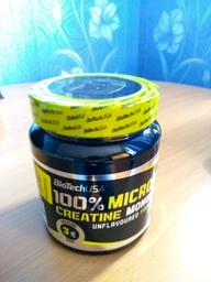 Креатин моногидрат Biotech 100% Creatine Monohydrate порошок 300 г (5999076227426) фото от покупателей 1