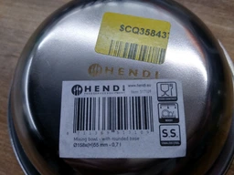 Миска для збивання міксером Hendi 0.7 л Сталева (517109) фото від покупців 15