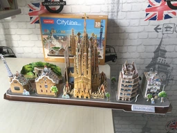 Пазл Cubic Fun Тривимірна головоломка-конструктор City Line Barcelona (MC256h) фото від покупців 2