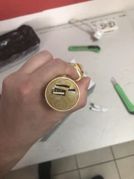 Беспроводной караоке микрофон Magic Karaoke YS-63 Gold фото от покупателей 1