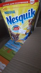 Какао-напиток Nesquik Быстрорастворимый 380 г (7613035702493) фото от покупателей 8