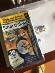 Силиконовый прибор для чистки ушей Smart Swab, ухочистка с одноразовыми наконечниками фото от покупателей 1