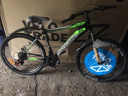Велосипед Discovery Burn AM 14G DD 18" 26" St 2019 Чорно-салатовий (RET-DIS-26-048) Повністю складений! фото від покупців 5