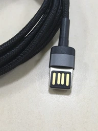 Кабель Baseus Cafule Cable USB For Lightning 2.4A 1m Gray+Black фото від покупців 1