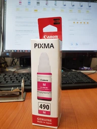 Чернила Canon GI-490 Pixma G1400/G2400/G3400 70 мл Magenta (0665C001) фото от покупателей 4