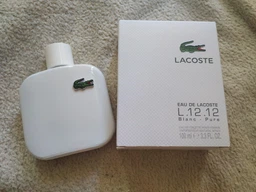 Тестер Туалетна вода для чоловіків Lacoste Eau de Lacoste L.12.12 Blanc 100 мл (737052413129) фото від покупців 17