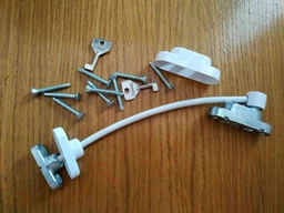 Детский замок на окна Penkid Safety Lock с тросом, коричневый (3104214202) фото от покупателей 3