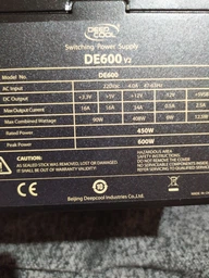 Блок питания DeepCool 600W (DE600 v2) фото от покупателей 15
