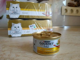 Влажный корм для кошек Purina Gourmet Gold Нежные биточки с индейкой и шпинатом 12х85 г фото от покупателей 12