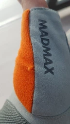 Перчатки для фітнесу MadMax MFG-850 Crazy Grey/Orange S фото від покупців 7