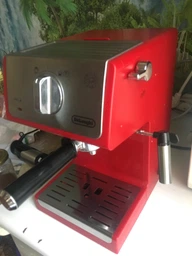 Кофеварка рожковая DELONGHI ECP 33.21 BK Silver фото от покупателей 18