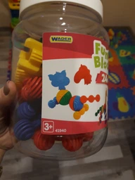 Конструктор Wader Funny Blocks 24 елементи (41940) (5900694419407)