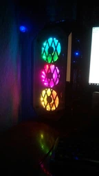 Корпус QUBE Mirror Rainbow Black (QBM97_FMNU3)