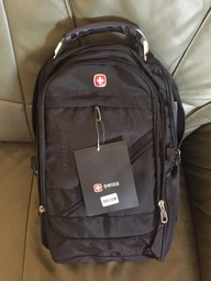 Міський рюкзак Swissgear 8810 PLUS об'єм 55 л Чорний фото від покупців 5