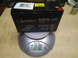 Свинцево-кислотна акумуляторна батарея Matrix 12V 9AH фото від покупців 1