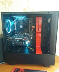 Корпус NZXT H500 Matte Black + Red (CA-H500B-BR) фото от покупателей 1