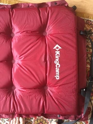 Самонадувающийся коврик KingCamp Base Camp Comfort Wine Red (KM3560 Wine red)