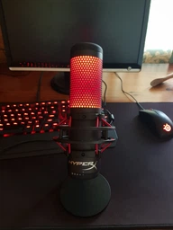 Мікрофон для ПК/для стрімінгу, подкастів HyperX Quadcast (4P5P6AA) фото от покупателей 1