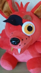 М'яка іграшка Фоксі (Foxy) герой мультфільму П'ять ночей з Фредді (Five nights at freddy's). 25 см