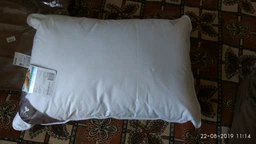 Подушка для сна IDEIA Super Soft Premium 70х70 Антиаллергенный искусственный лебяжий пух два чехла Белая (4820182653926) фото от покупателей 14
