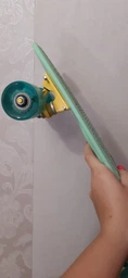Скейт Zelart 5672-6 LED м'ятний фото від покупців 1