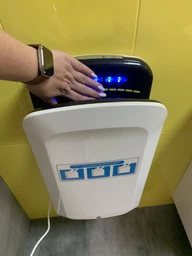 Сушилка для рук белый пластик RAPID PW702 White